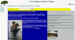 Desktop Screenshot of church.lt