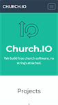 Mobile Screenshot of church.io